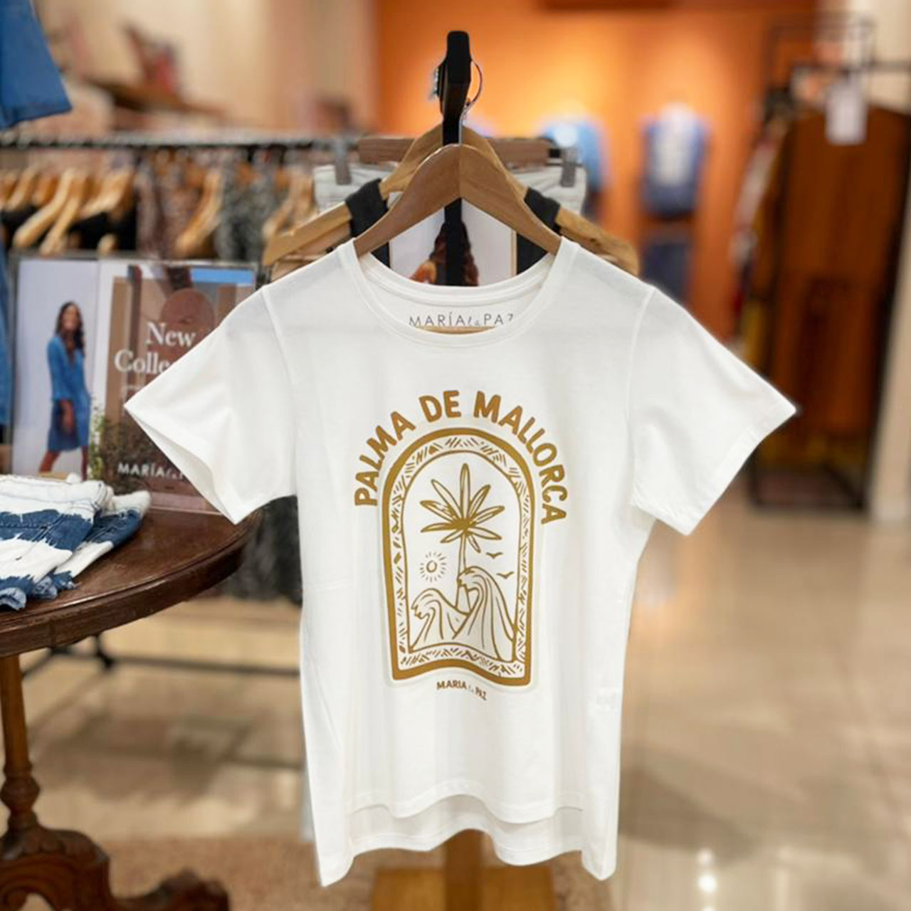 Remera off palma –