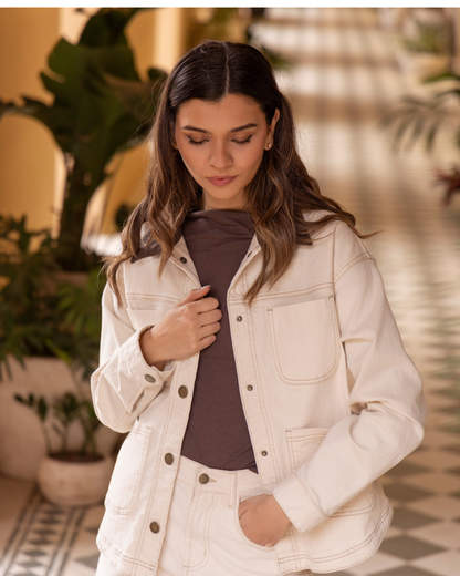 Campera Cuca Natural