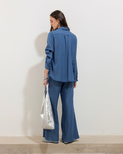 Camisa Maria Light Denim