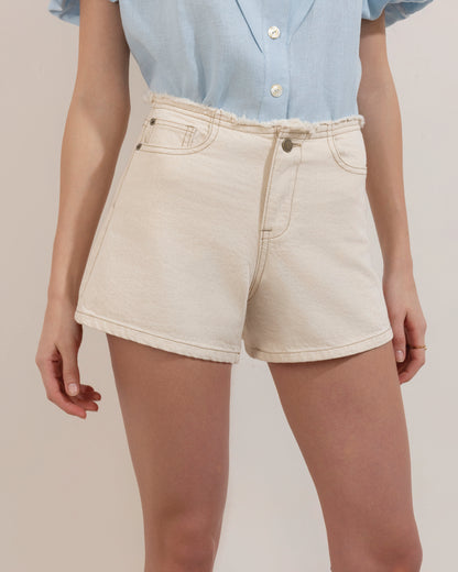 Short Sira Denim Natural