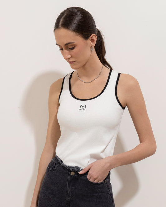 Musculosa Maria Off White