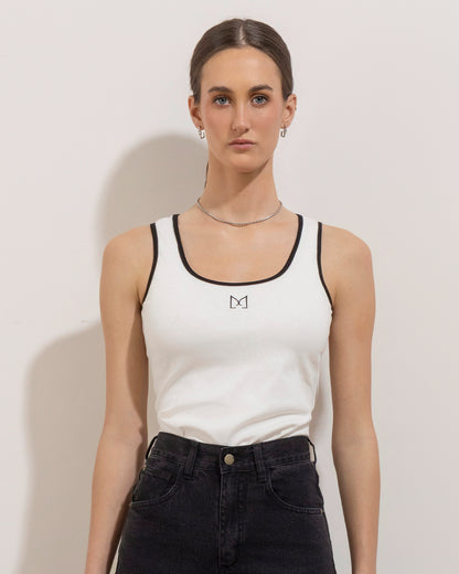 Musculosa Maria Off White