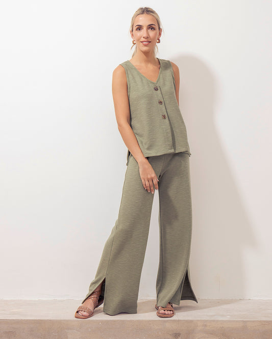Pantalon Iciar Verde