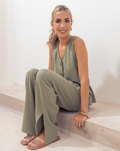 Pantalon Iciar Verde