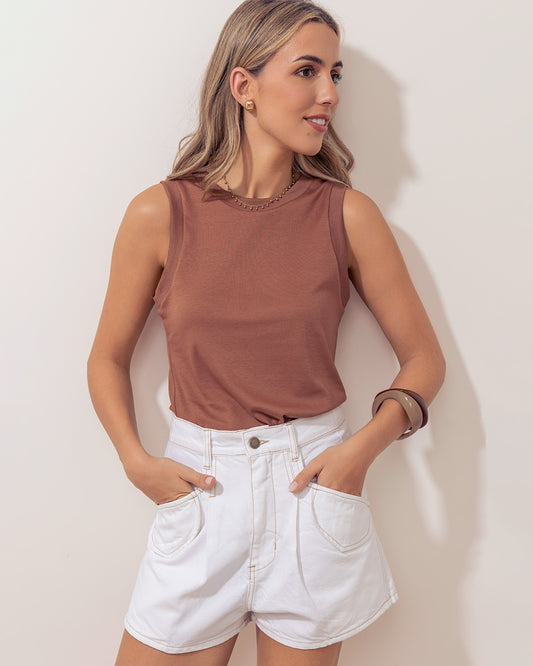 Musculosa Pepa Chocolate
