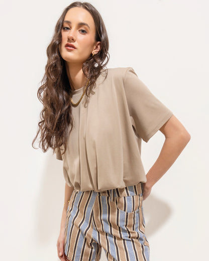 Remera Bobbi Beige