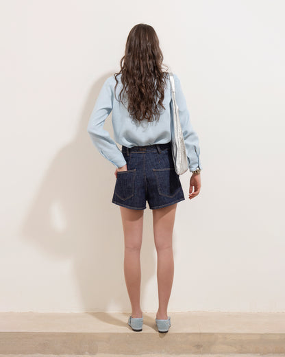 Camisa Maria Blue Aura