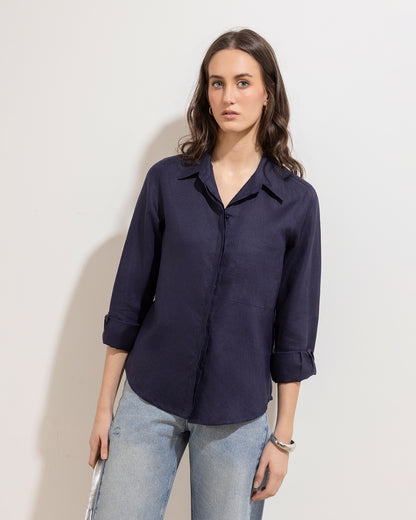 Camisa Maria Azul