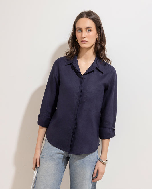 Camisa Maria Azul