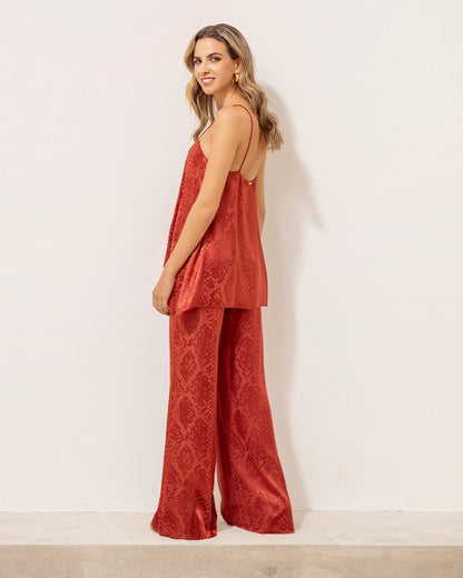 Blusa Cielo Jacquard Bordo