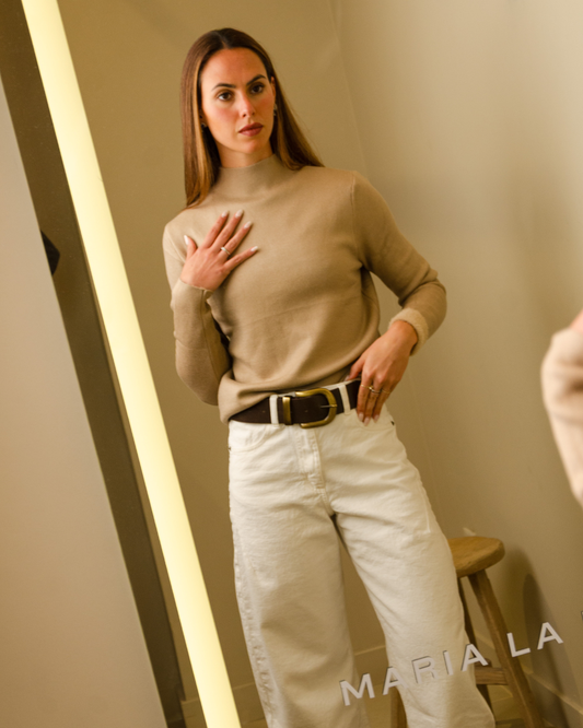 Polera Abrigo Beige