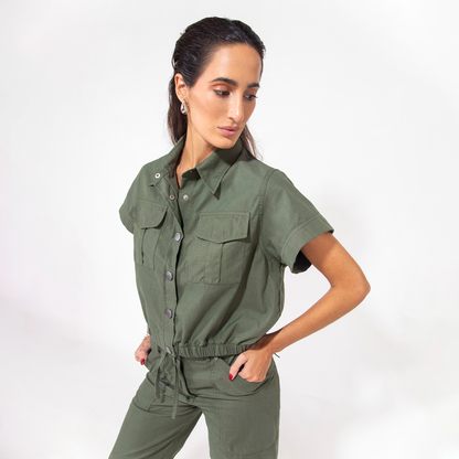 Camisa Isa Verde