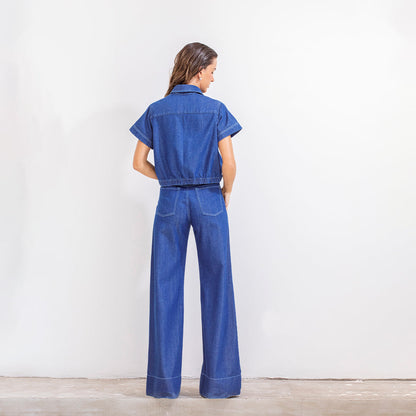 Camisa Isa Azul