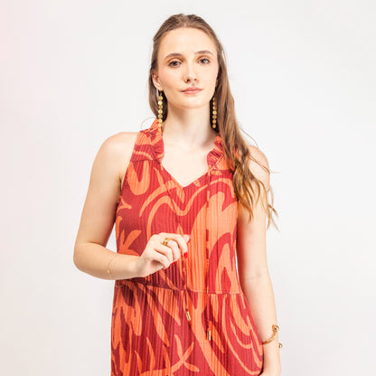 Vestido Silver Wembe Burgundy