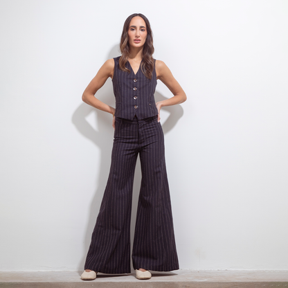 Pantalón Aline Rayas Azul