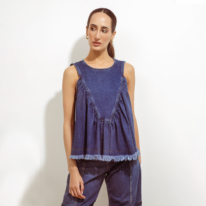 Blusa Mar Azul