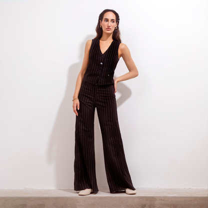 Pantalón Aline Rayas Negro