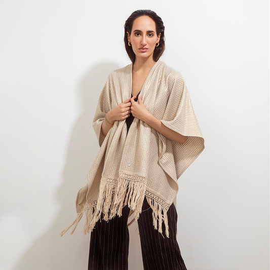 Ruana Brillito Dorado