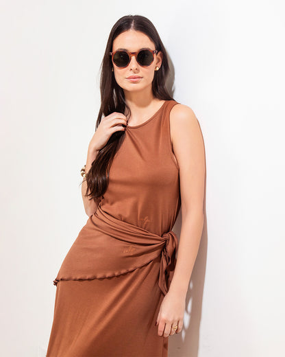 Vestido Pepa Chocolate