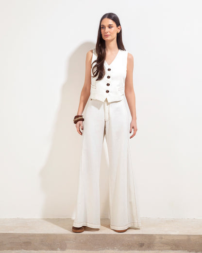 Chaleco Aline Natural