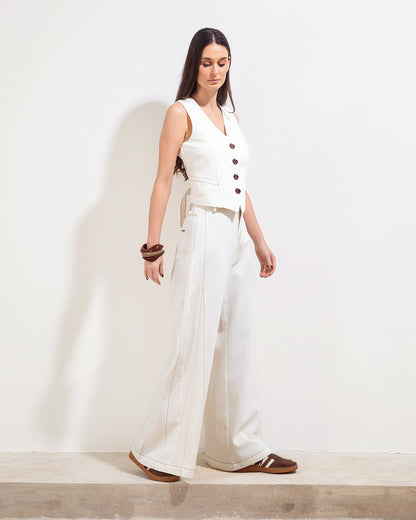 Chaleco Aline Natural