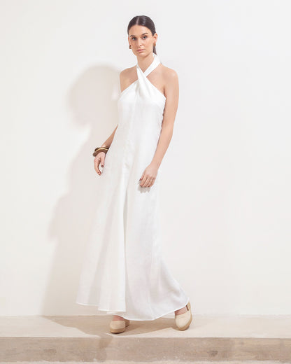 Vestido Santander Lino Natural