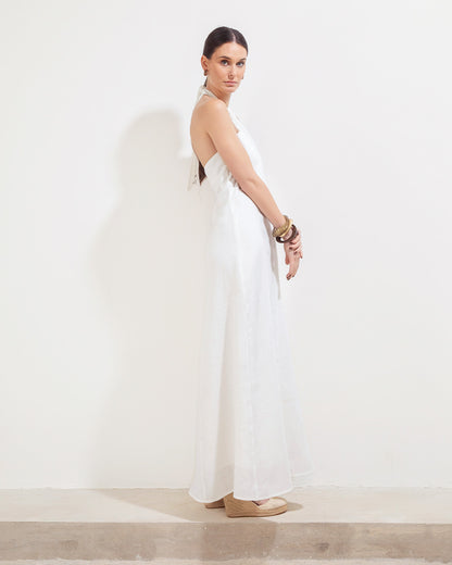 Vestido Santander Lino Natural