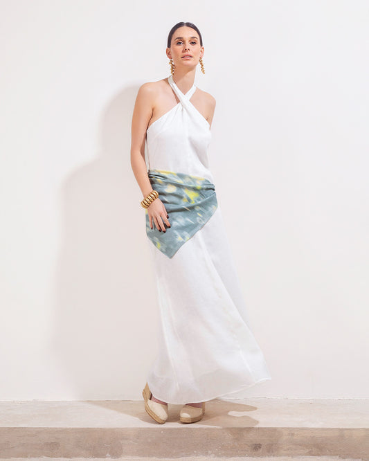 Pañuelo Lino Monet Petroleo