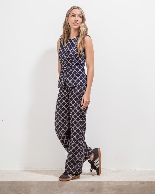 Pantalon Oxford Denim Textura