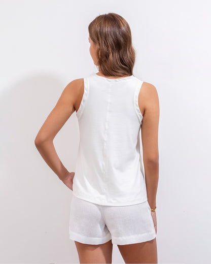 Blusa Jimena Lino Natural