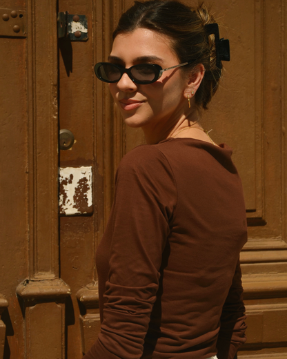 Remera Emma Chocolate