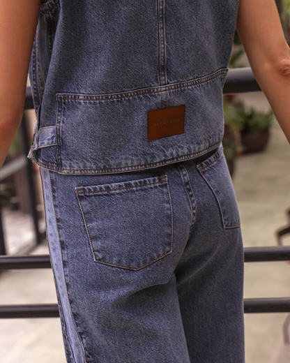 Jeans Aline Azul Oscuro