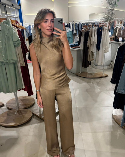 Blusa Rafaela Camel