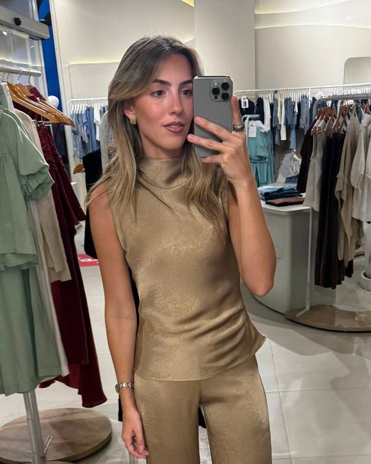 Blusa Rafaela Camel
