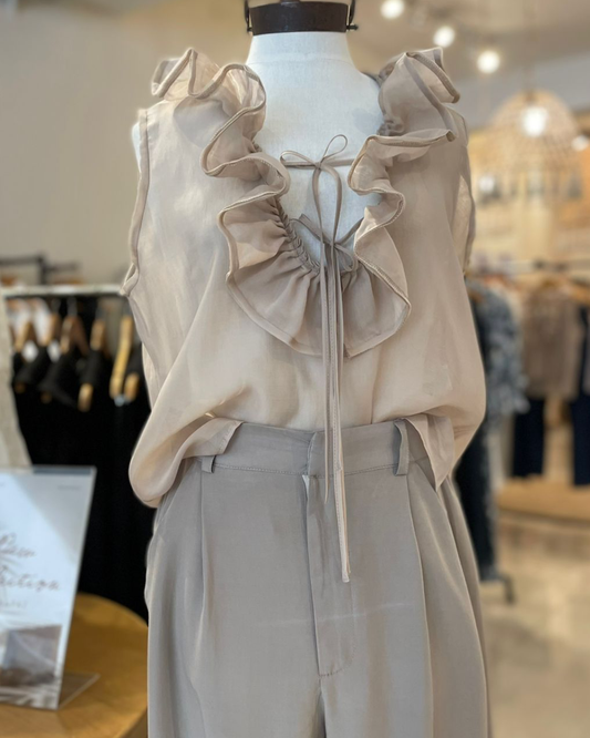 Blusa Ceci Beige