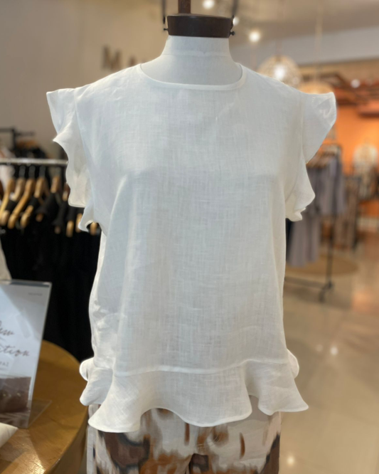 Blusa Isabel Lino Natural
