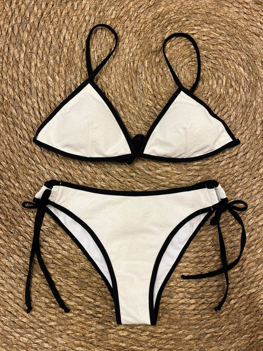 Bikini Yaros Blanco Y Negro