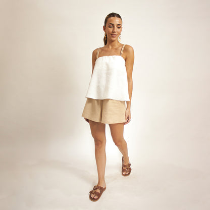 Short Valencia Mezcla Beige