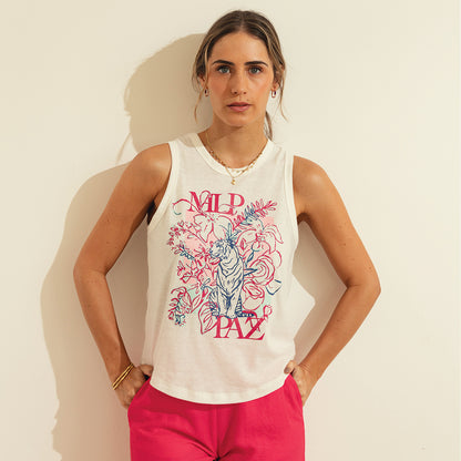 Remera Ana Tigre Natural