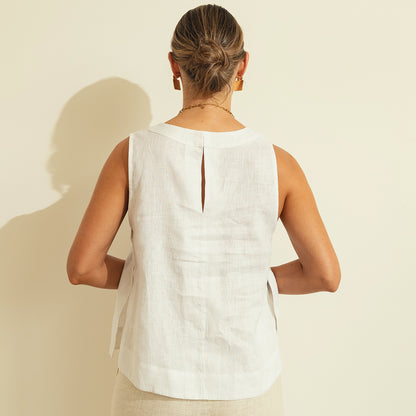 Blusa Sofia Hilo Blanco