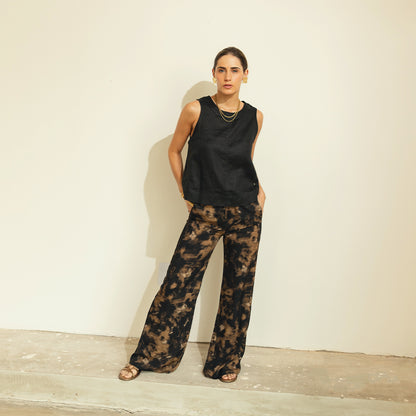 Pantalón Mariluz Batik Negro