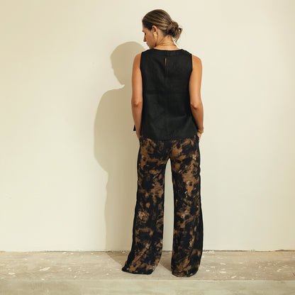 Pantalón Mariluz Batik Negro