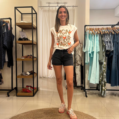Remera Carlota Natural Paris