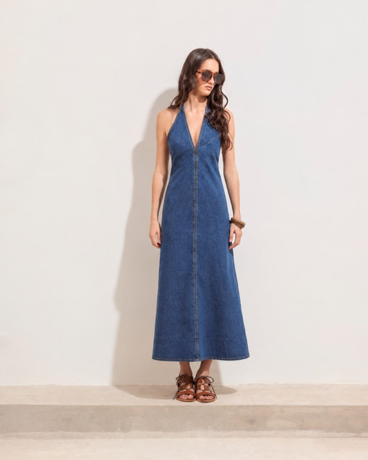 Solera Ana Denim Azul