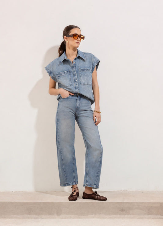 Jeans Palermo Azul