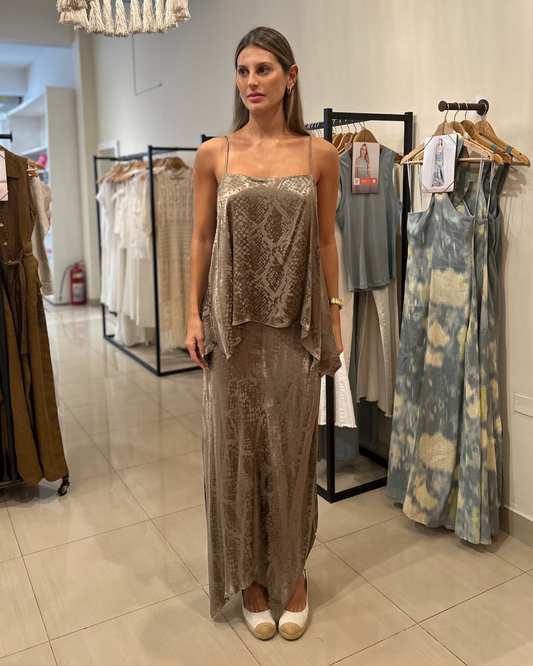 Blusa Cielo Jacquard Verde