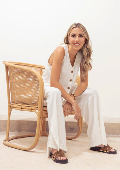 Pantalon Iciar Natural