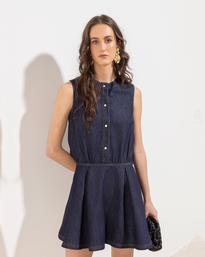 Vestido Cami Denim Azul