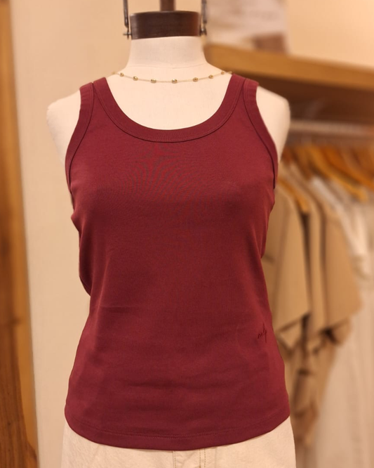 Musculosa MLP Bordo
