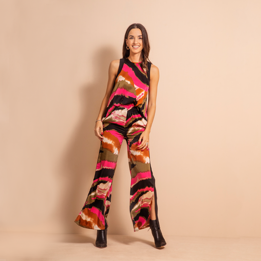 Pantalon Mariluz Multicolor